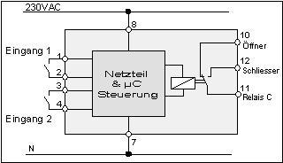 Steuermodul 230VAC